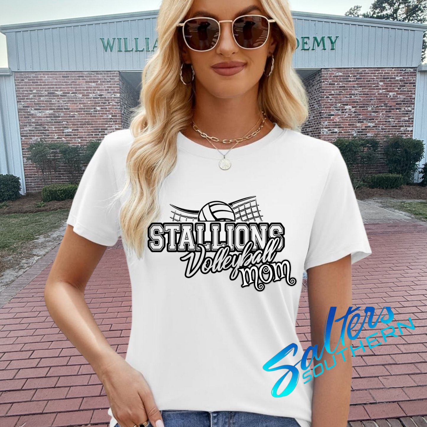 Stallions Volleyball Mom Shirt | Hoodie | Sweatshirt