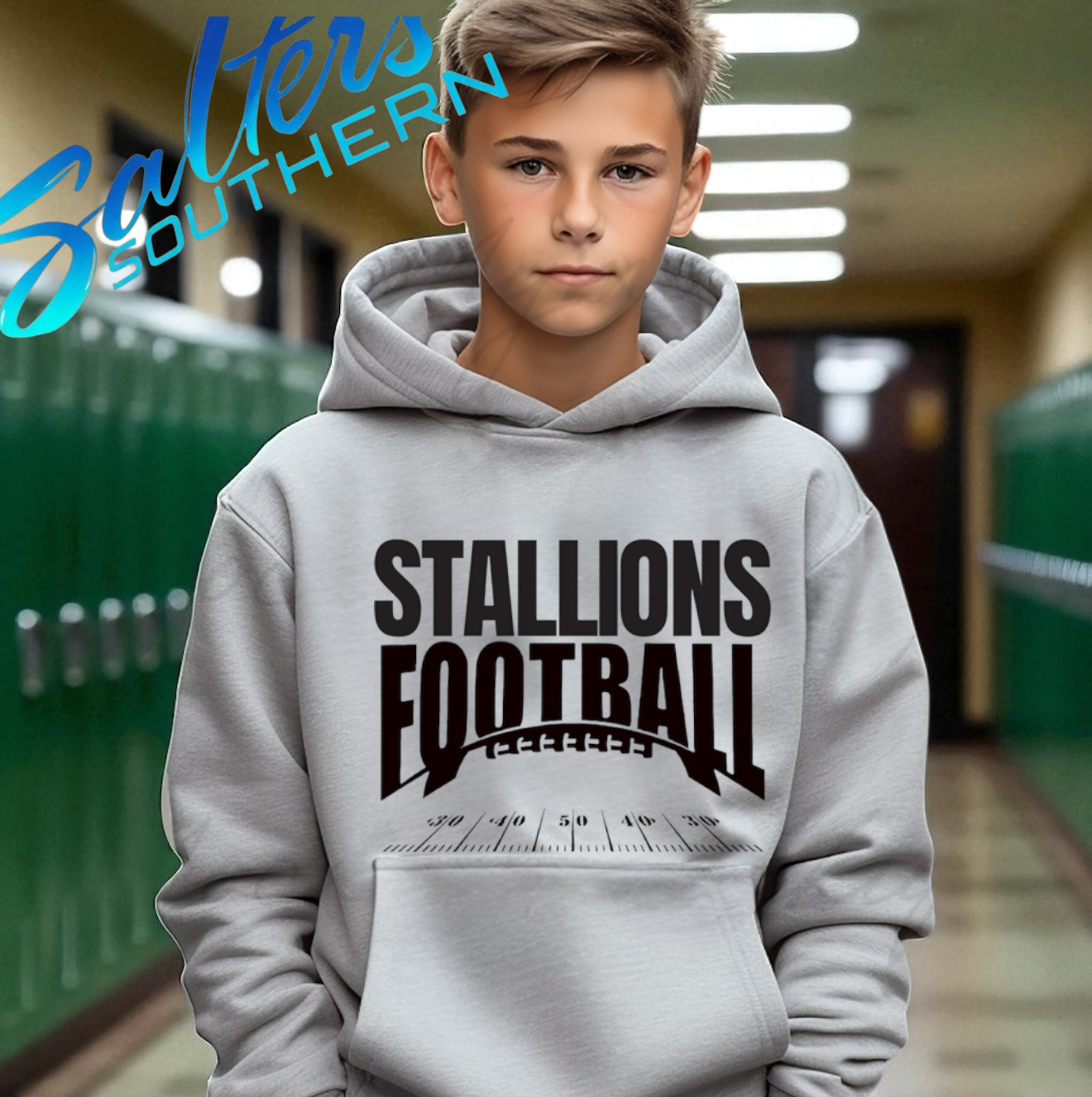 Stallions Football Hoodie