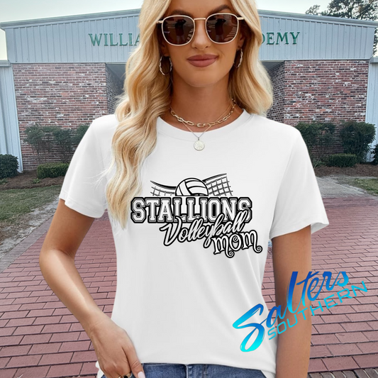 Stallions Volleyball Mom Shirt | Hoodie | Sweatshirt