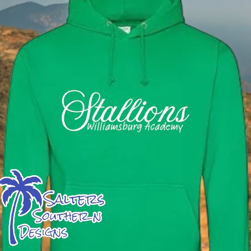 Williamsburg Academy Stallions Hoodie